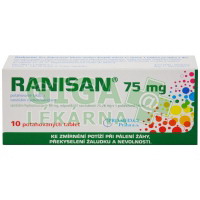 Ranisan 75mg 10 tablet - GigaLékárna.cz