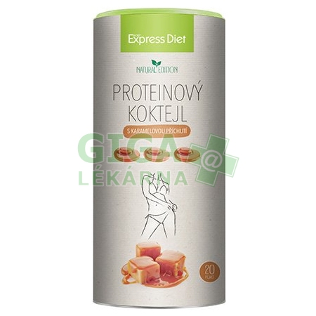 Express Diet Protein koktejl karamelový 700g - GigaLéká