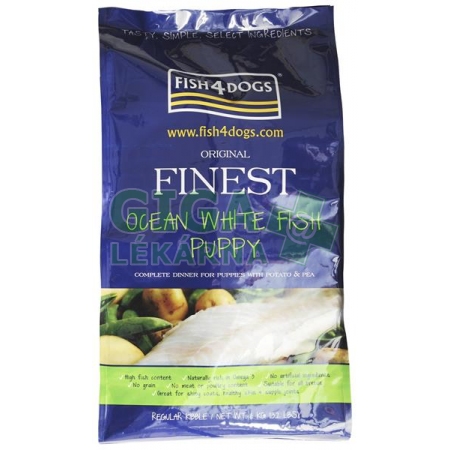 Original finest ocean 2025 white fish puppy