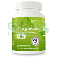 Magnesium bisglycinát 950mg B6 150 kapslí Nutricius GigaLékárna cz